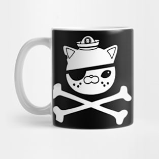 Octopus Cute Kids Pirate Cat Mug